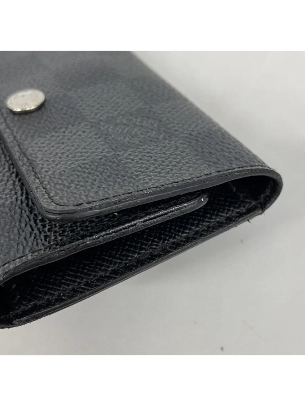 Louis Vuitton Key Case Damier Graphite Multicles 6 Black Key Holder